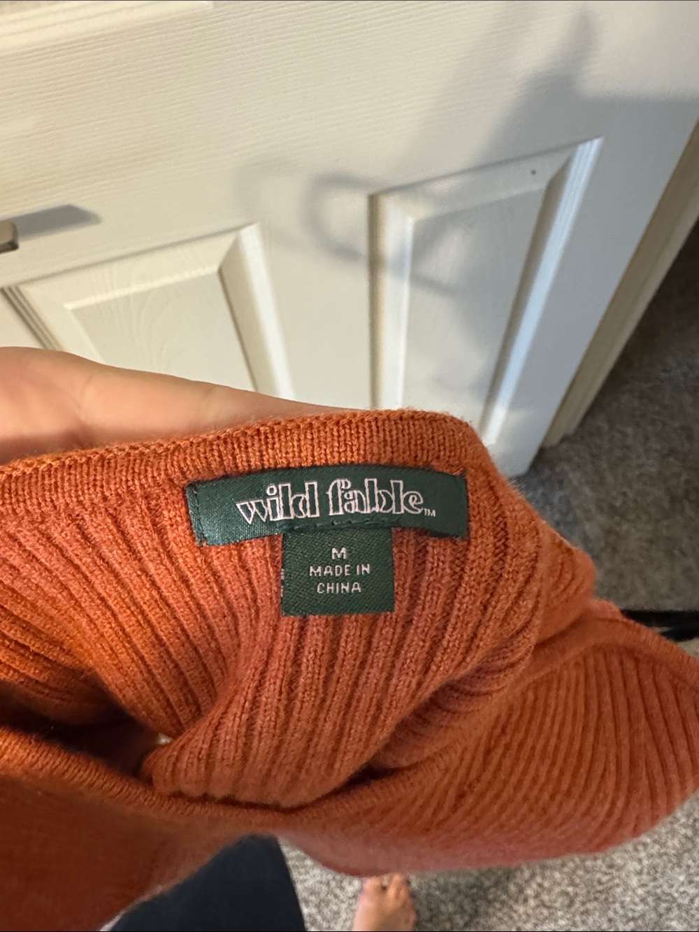 wild fable Rust Ribbed Knit Cami - Picture 2 of 3